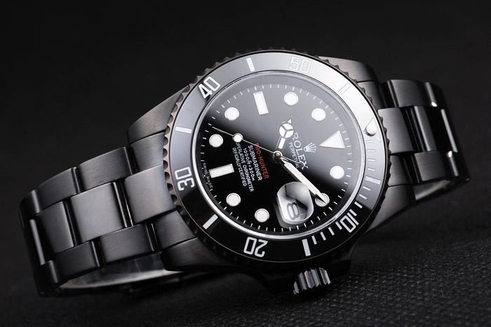 Swiss Rolex GMT Master II Pro-Hunter Black Steel Strap Black Dial – Replica  Watches