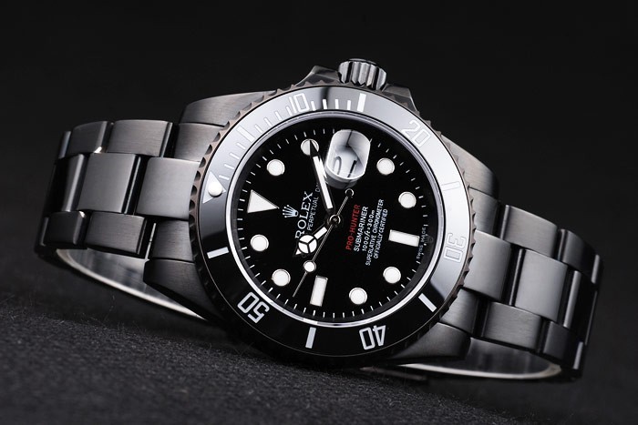 Pro-Hunter Military Single Red DeepSea Rolex Watch Available On James List  | aBlogtoWatch